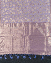 SC3259 - COTTON BRASSO WITH ZARI BUTTA AND COPPER STONE